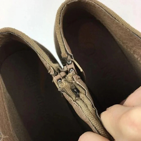 Wild Diva Ankle Boots size 6.5 Tan Western Booties - Picture 6 of 8